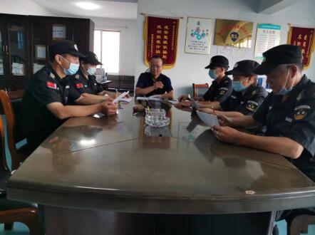 戎安公司義務巡邏開展反電詐、防溺水宣傳活動